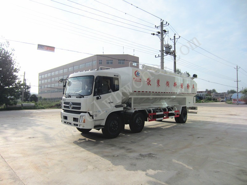 東風(fēng)天錦前四后四30方散裝飼料運輸車