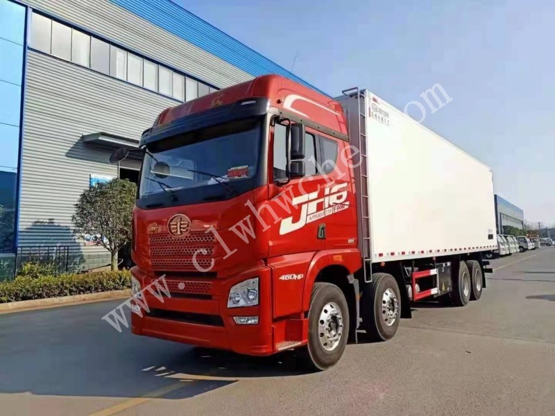 解放J6H前四后八9.4米豬肉冷藏車 冷藏車價(jià)格 冷藏車廠家報(bào)價(jià)